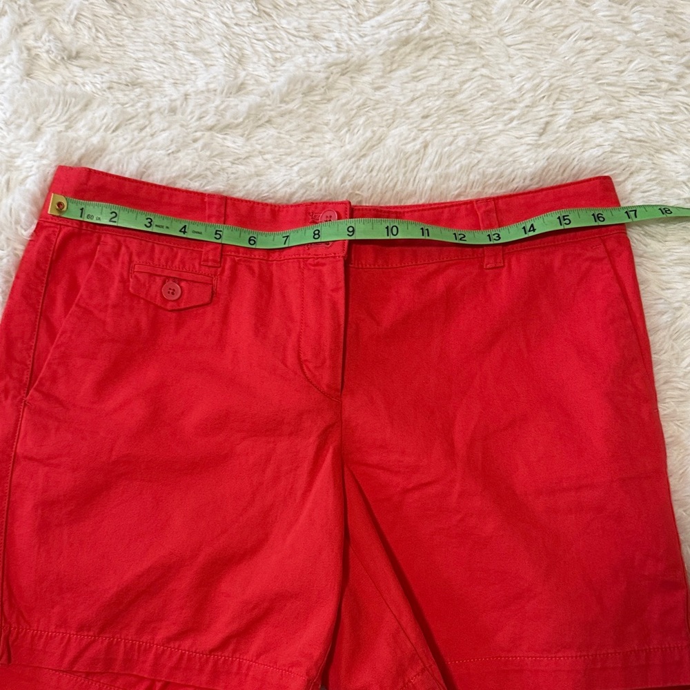 LOFT Bright Red Women's Bermudas